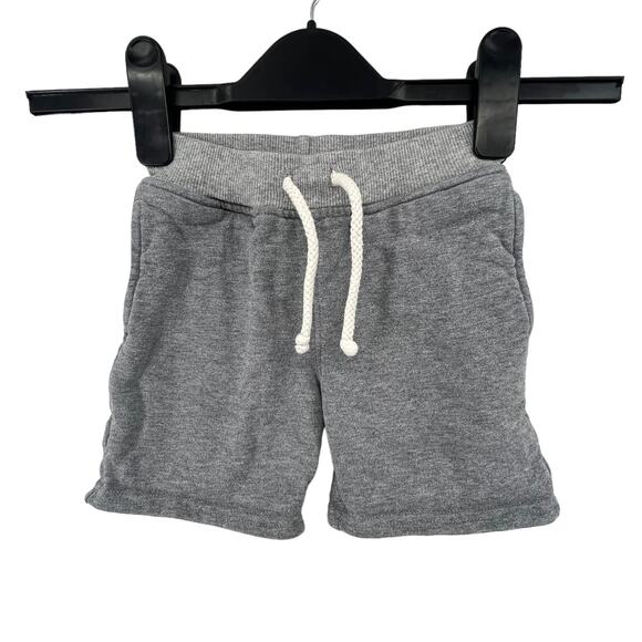 Janie and Jack Shorts Size 3 to 6 Months Gray Casual Pull On Drawstring - Picture 1 of 4